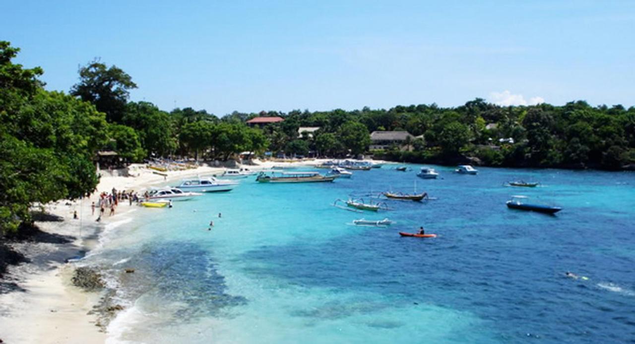 Ocean Hostel Ceningan Island Eksteriør bilde